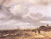 The Shore at Egmond-an-Zee Jacob van Ruisdael